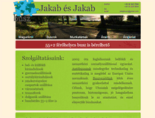 Tablet Screenshot of jakabbusz.hu